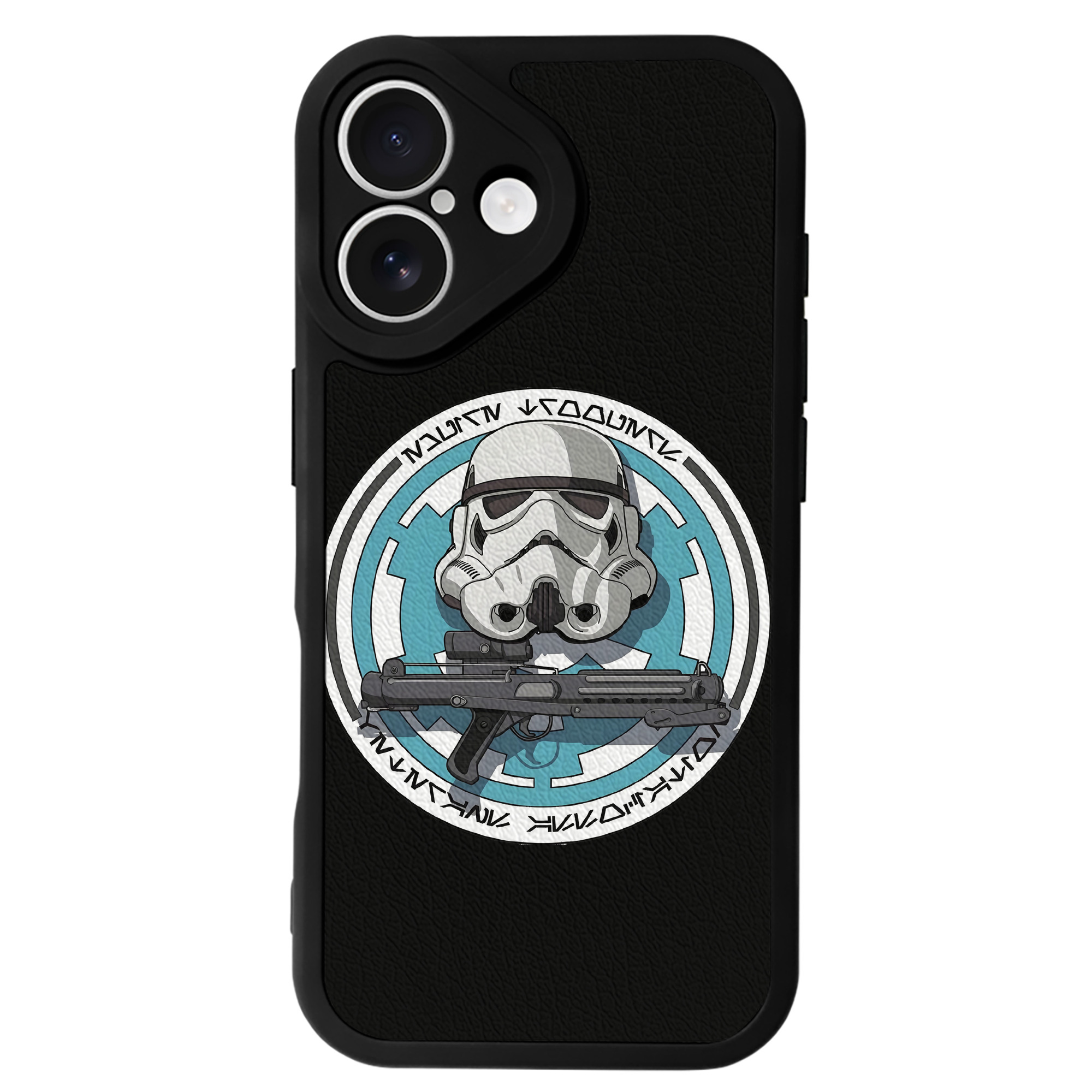 （画像用） スター・ウォーズ Star Wars 【iPhone 16シリーズ対応】シリコンスマホケース（レザー調） 材質：シリコン